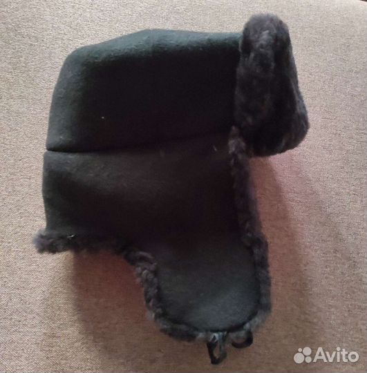 Шапка ушанка зимняя, р.56-58