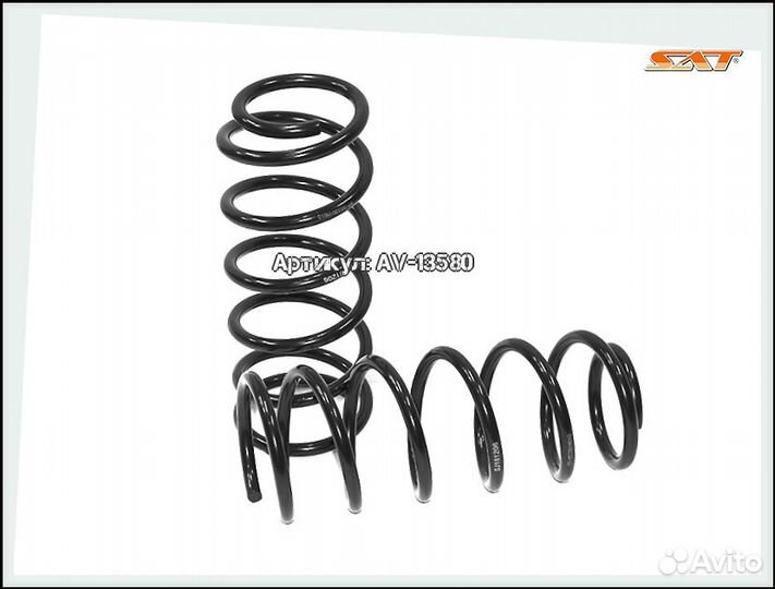 Комплект пружин задние KIA cerato 2008