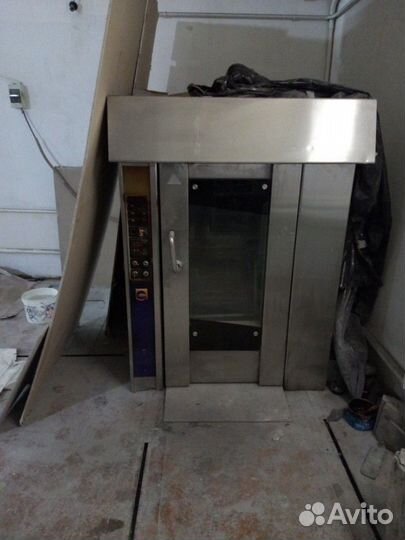 Газовая конвекционная печь для выпечки хлебобулочн