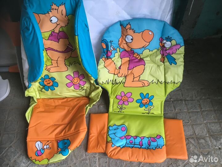 Стульчик для кормления chicco polli 2в 1