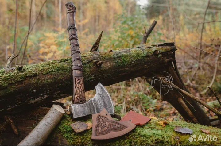 Топор кованый Кресень
