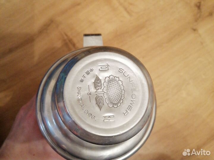 Термос времен СССР Китай, красный