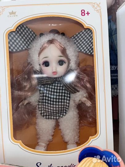 Куколки маленькие (шарнирные)