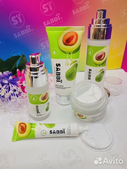 Sabbi набор 6в1 уходовой увлажняющий косметики