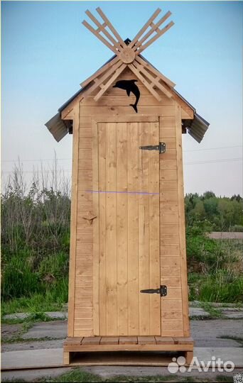 Уличный туалет с установкой KEY667