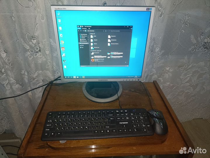 Компьютер для учебы и игр. 4 ядра, 4 гб