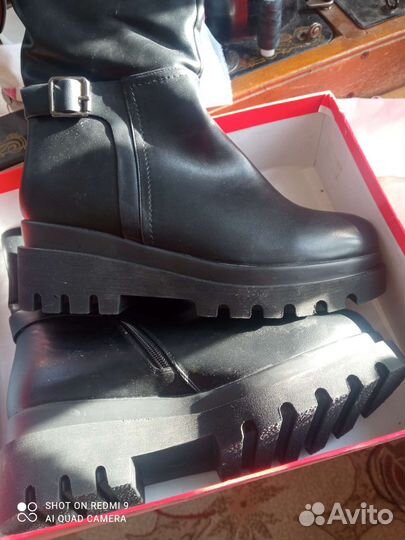 Сапоги осень весна женские 40