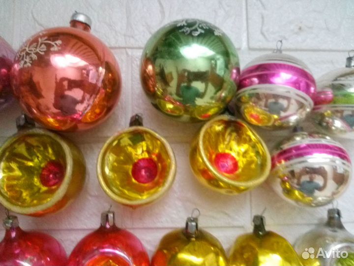 Елочные игрушки СССР