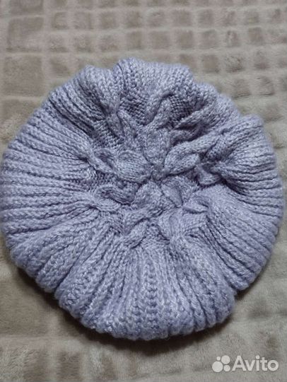 Шапка и шарф детские, комплект