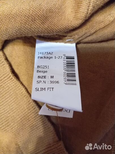 Поло мужское с коротким рукавом, М