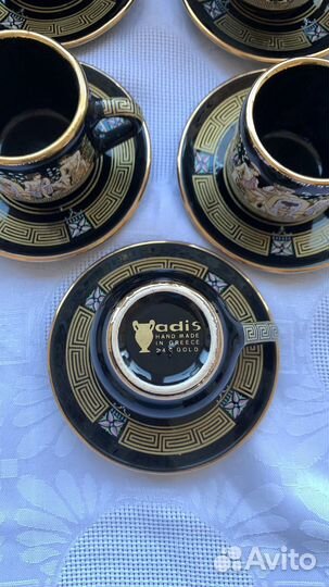 Подарочный набор ваза, шкатулка,поднос, чашки