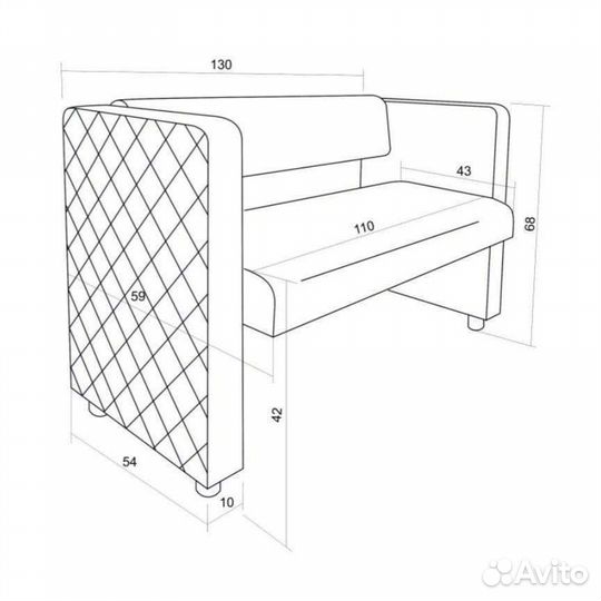 Диванчик в прихожую
