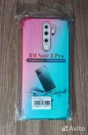 Силиконовый чехол redmi note 8 pro