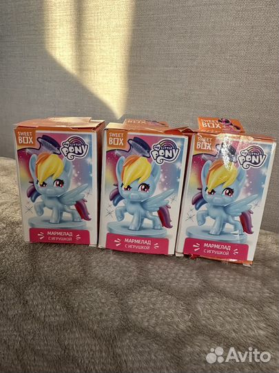 My little pony sweet box Флаттершай Эпл