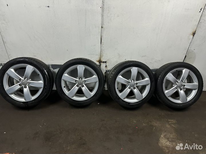 Диски оригинал audi R18 +резина nokian