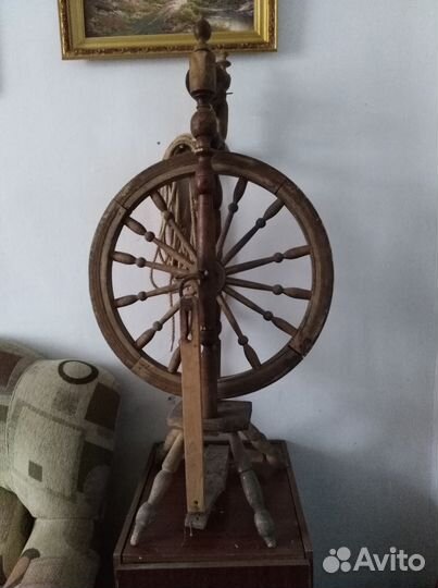 Антикварная прялка, 1900 г