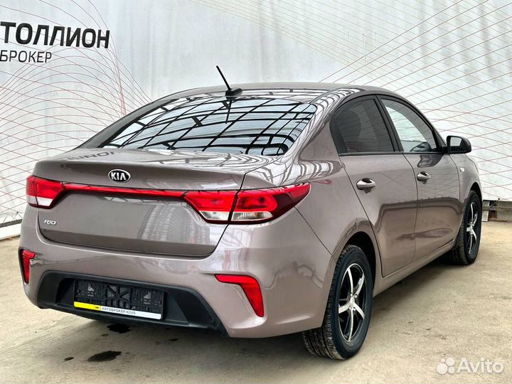 Kia Rio 1.6 AT, 2018, 104 156 км