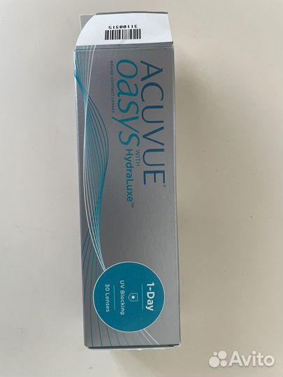 Контактные линзы одневные Акувью Оазис 1 day -4.50