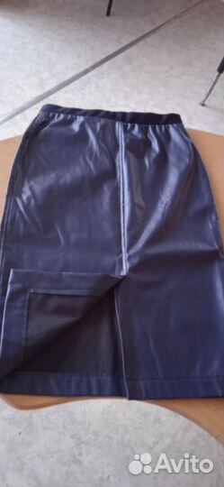 Кожаная юбка новая