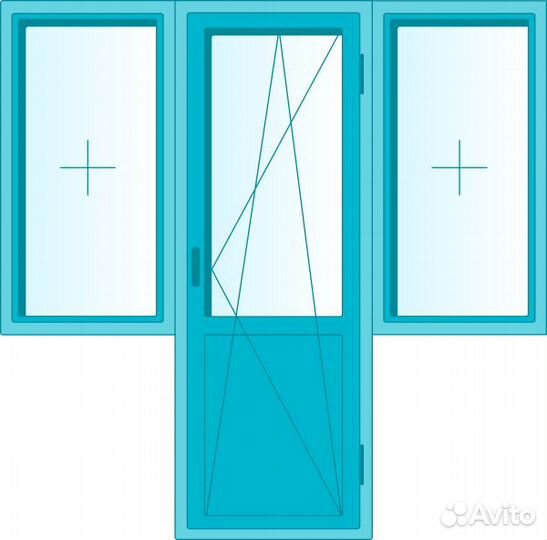 Окна пластиковые (пвх) с завода