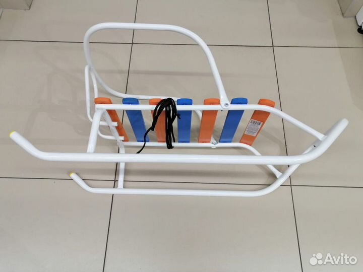 Санки Kreiss ветерок белые В1