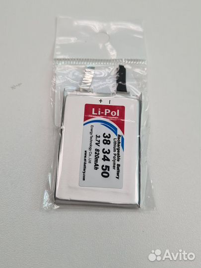 Аккумулятор ET LP383450 литий полимерный