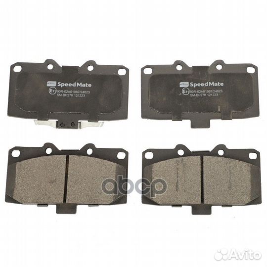 Колодки subaru Impreza, Forester speedmatesm-B