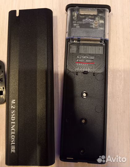 SSD адаптер M2 to USB ngff Key B