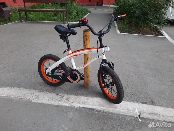 Детский двух - трехколесный велосипед (+2 колеса)