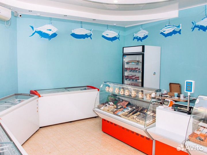Прибыльный магазин рыбы и морепродуктов на продажу