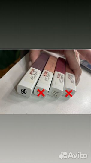 Стойкая жидкая матовая помада maybelline NEW york