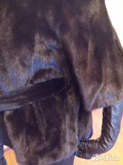 Шубка норковая Black Nafa 