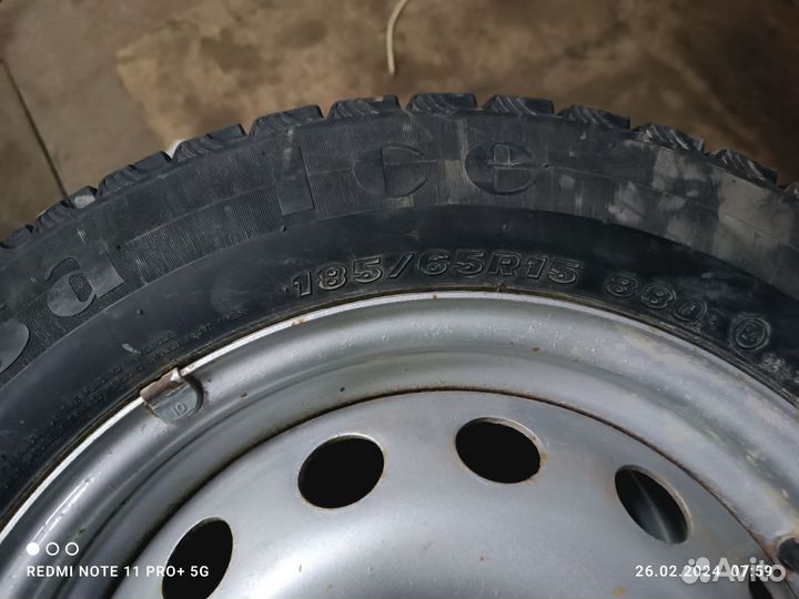 Колеса зимние 185 65 r15 бу