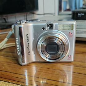 Компактный фотоаппарат Canon PowerShot A560