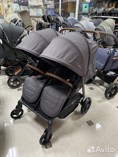 Коляска Rant для двойни и погодок новая