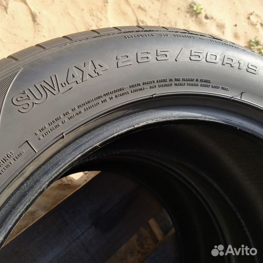 Goodyear Eagle F1 Asymmetric SUV 4x4 265/50 R19 110Y