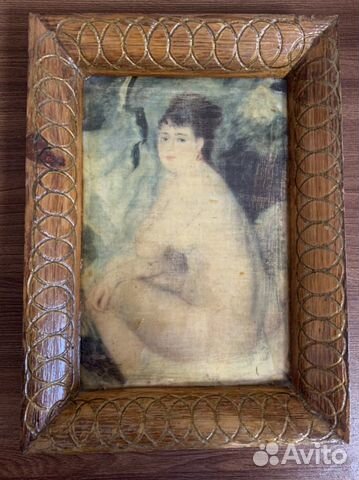 Репродукция Картина П.А. Ренуар «Обнаженная»