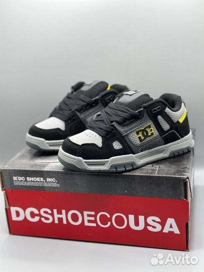 Детские дутые кроссовки DC shoes