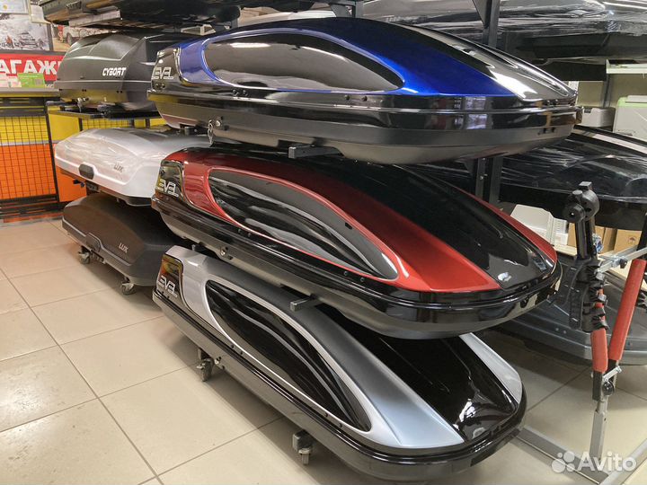 Автобокс на крышу level 450