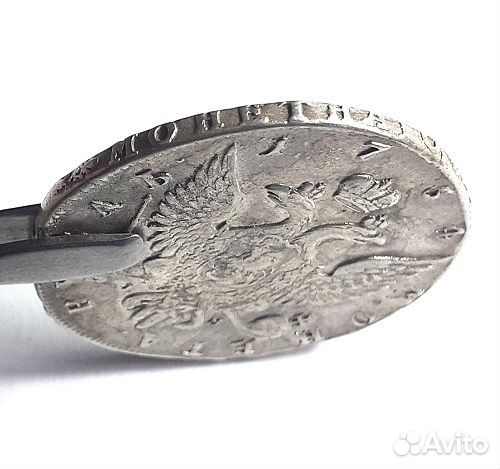 1 рубль 1754 г. Серебро. СПБ-IM. Елизавета Петровн