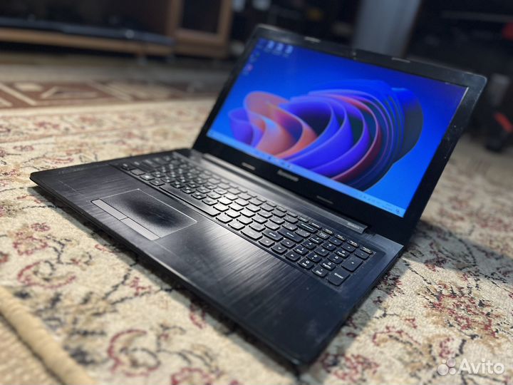 Бизнес Ноутбук Lenovo Intel/4гб/120гб ssd