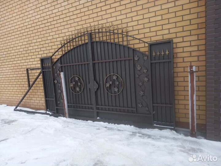 Откатные ворота с автоматикой