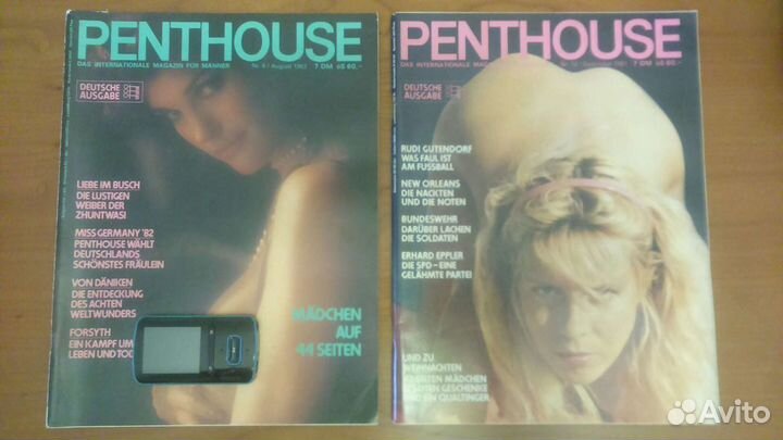 Журнал Penthouse (Германия) 1980-1990гг