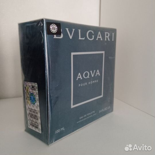 Туалетная вода, bvlgari aqua, 100 мл
