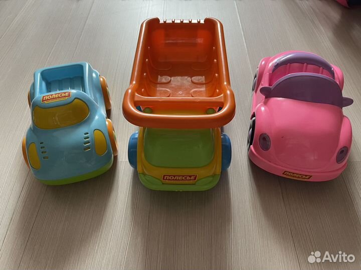 Коврики-пазлы, машинки