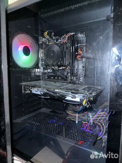 PC игровой ryzen 5 2600 + RX580 8gb