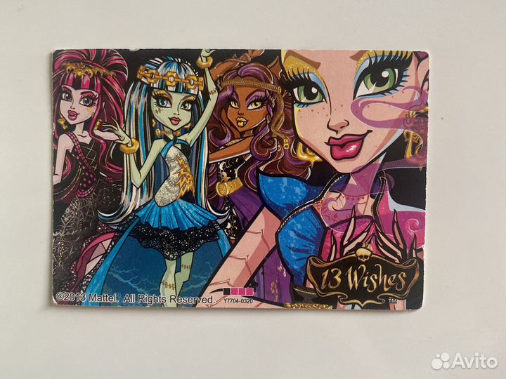 Фрэнки штейн 13 желаний кукла monster high