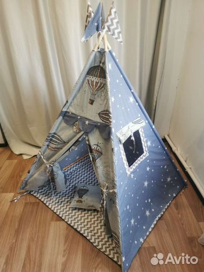 Вигвам. Детская игровая палатка. Пошив
