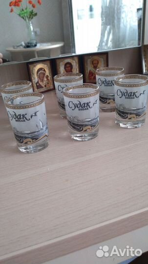 Стопки,набор,6шт