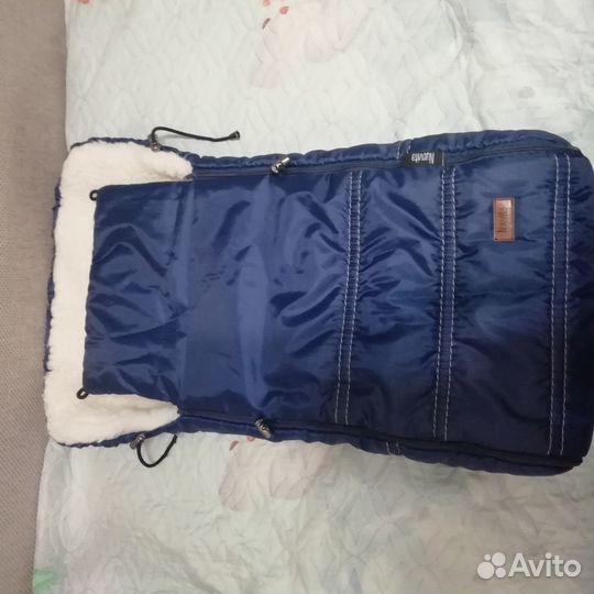 Зимний конверт в коляску